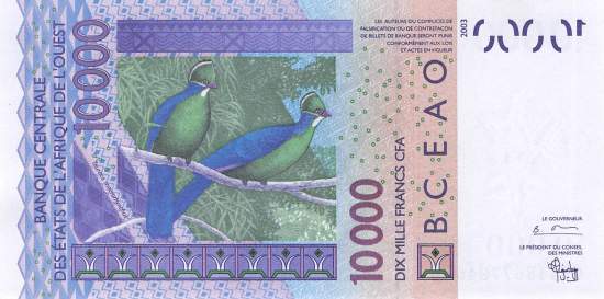 10000 Francs 2003